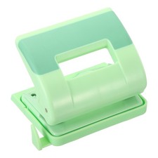 1/4" 2 Trou Papier Perforatrice Trou Perforatrice 8 Feuiller Bureau Vert