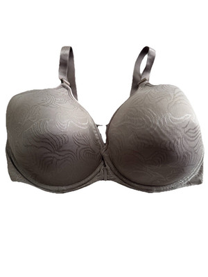 Bali Comfort Revolution Front Close Shaping Underwire Bra Steel Gray 42DD 3P66