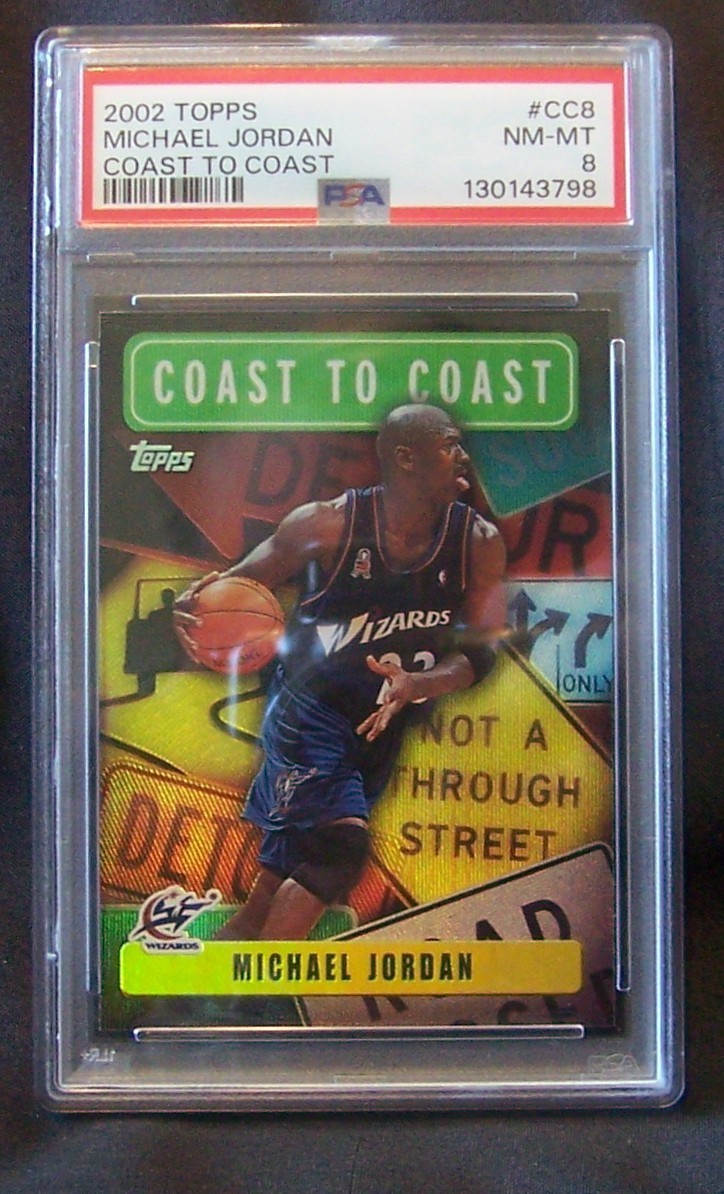 Michael Jordan #CC8 (Basketball Cards 2002 Topps Coast to Coast) — is it worth grading?