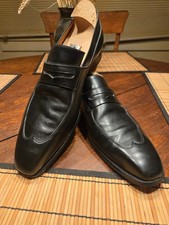 Di Bianco Scarpe Black Hand Made Shoes, Absolutely Stunning, $895, Men's 12 D
