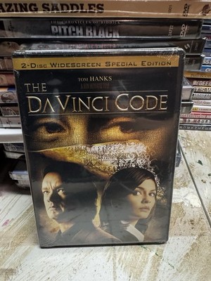 The Da Vinci Code (DVD, 2006) With Rare Iactive Card! Brand New Sealed