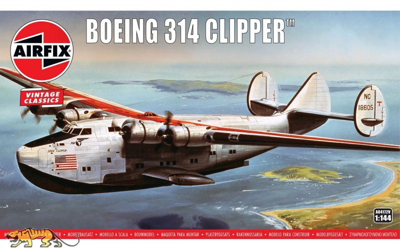 Plastikbausatz AIRFIX A04172V Boeing 314 Clipper in 1:144 Modellbau Neuheit - Bild 6