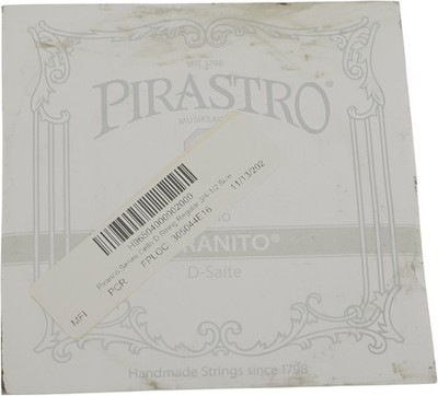 Pirastro Piranito Series Cello D String 3/4-1/2 Size