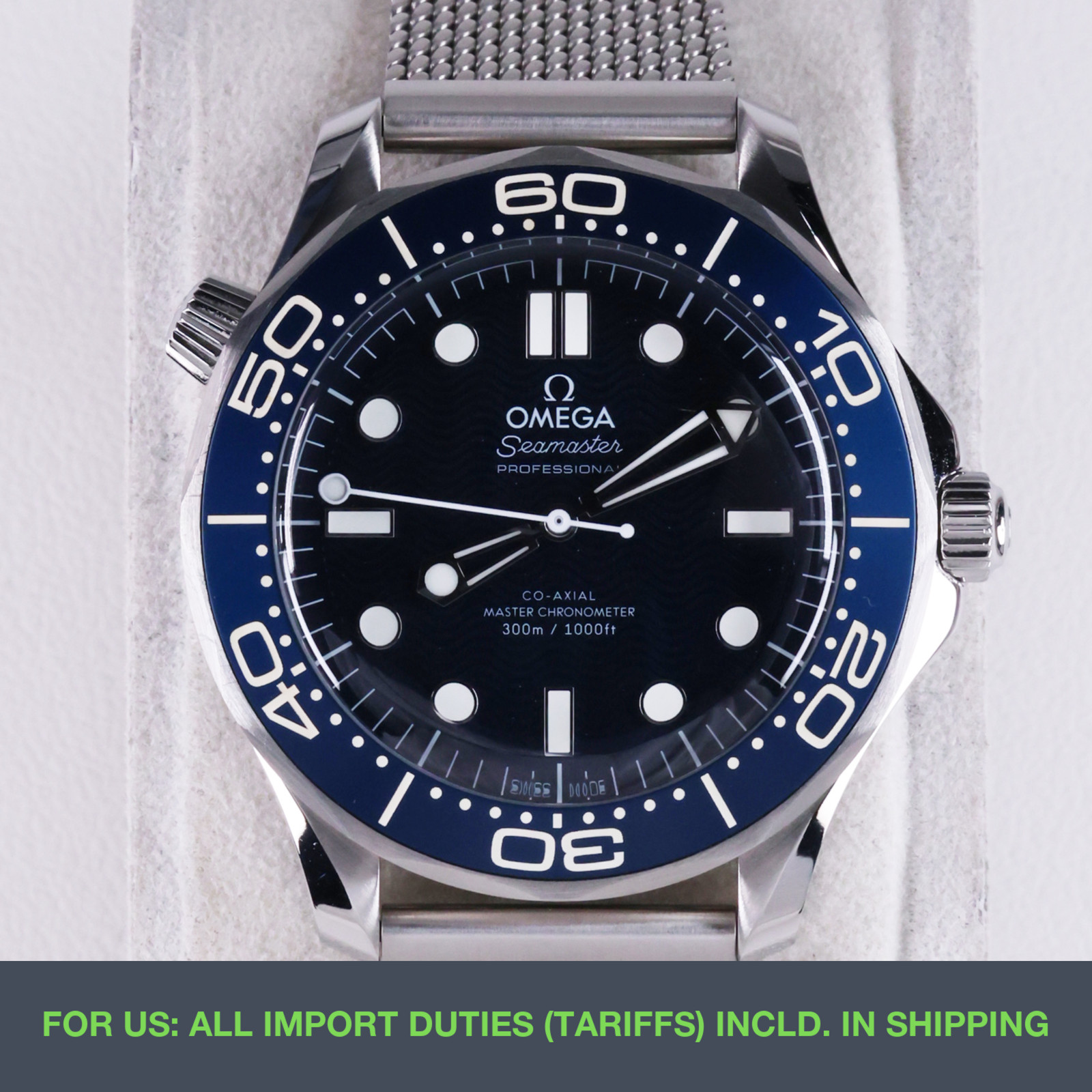 Omega Seamaster Diver 300M 007 60th Anniversary 210.30.42.20.03.002 No.76072