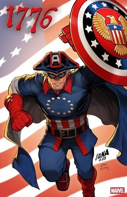 1776 #1 2025 David Nakayama Cover B FOIL Marvel Comics EB121