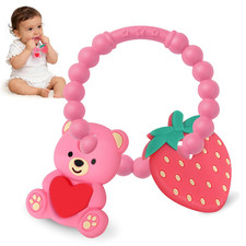 Baby Teething Toys, Baby Valentines Day Gifts, Valentines Gifts for Toddlers, Ba