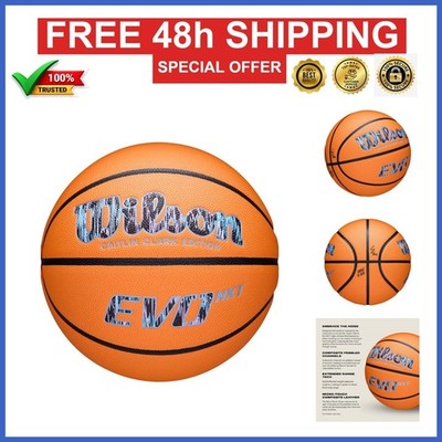 WILSON NCAA Evo NXT Official Indoor Game Basketball - Size 6 & 7