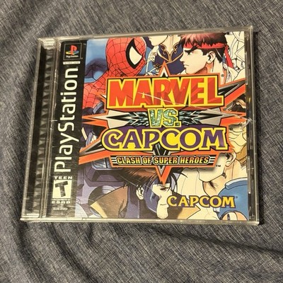 PS1 Marvel VS Capcom Clash Of Super Heroes Sony Playstation 2000