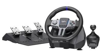 PXN V9 Gen2 Racing Wheel Steering Wheel Driving Wheel, 270°/900° Degree