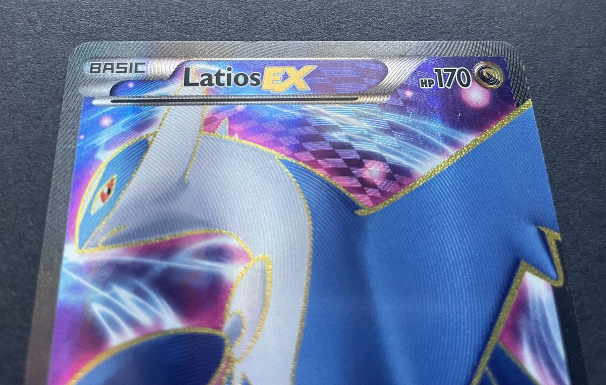 【PSA9】ラティオスEX 英語 101/108 Latios Pokemon Latios EX (101 Full Art) LP 1st Edition Normal XY