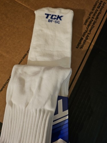 Calcetines hasta la rodilla Twin City Full Knit Backfield Game 1 PR nuevos en paquete 28-30 pulgadas - Imagen 4 de 6