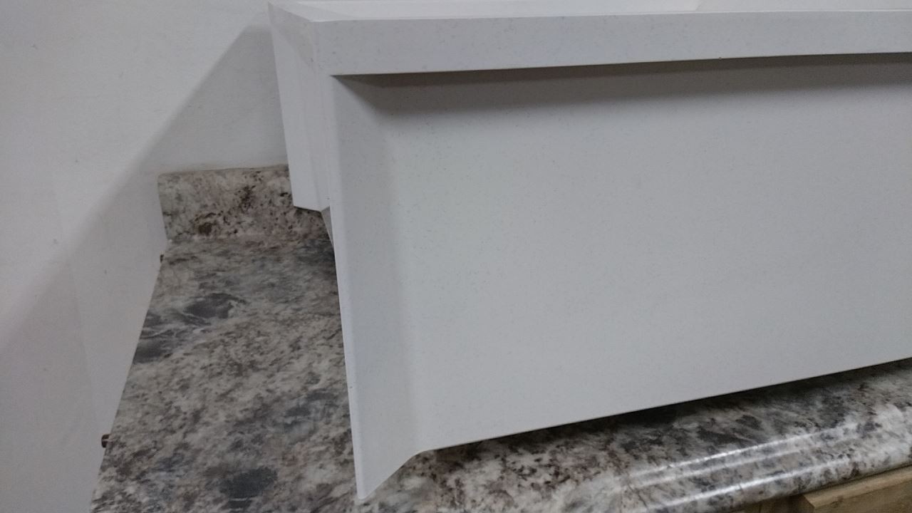 Mustee 63M 24 x 24 In Bowl Size 10 In Bowl Depth White Mop Basin