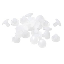 26Pcs Silicone Hole Plug Clear Fit for Bottle Pipes 2.5-3mm Inner Diameter