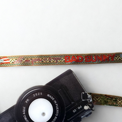 Bad Bunny DTMF Puerto Rico Concert Memorabilia Camera and Lanyard