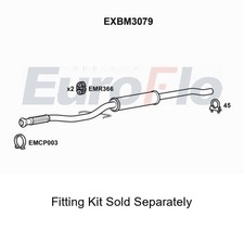 Rear Muffler Silencer Insert Exhaust System Fits Mini Clubman EuroFlo EXBM3079