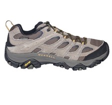 Merrell Men Moab 3 WP Shoes Size 12 Walnut Waterproof Hiking Shoe J035893