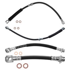 Kit de manguera hidráulica de freno delantero y trasero izquierdo y derecho Sunsong para Camaro 1989-1992