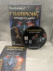 Champions: Return to Arms PS2 CIB (Sony PlayStation 2 , 2005) Completed *Tested*