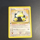 Pokémon TCG Snorlax 1st Edition Jungle non holo Rare 27/64