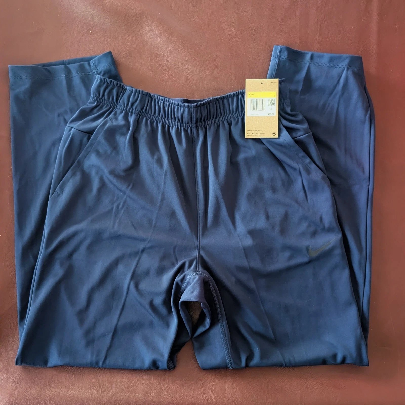 NWT Nike Dri-Fit Totality Versatile Pants Men Size Small Navy Blue FB7507-451
Opens in a new window