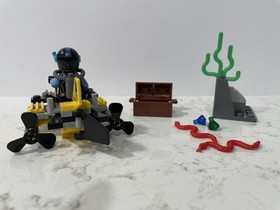 2007 Retired LEGO Aqua Raiders II Deep Sea Treasure Hunters 95% complete 