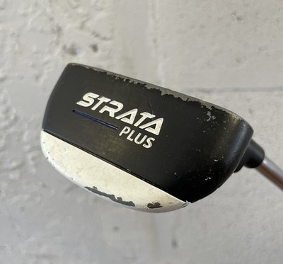 Callaway Strata Plus Putter Heel Mallet Putter 35'' Mens RH Golf Club