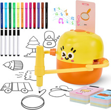 Drawing Robot for Kids, Interactive Educational Drawing Machine with Voice Inter