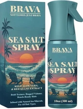 Sea Salt Spray for Hair Men - Hair Texturizing Spray with Kelp, Aloe Vera & Red