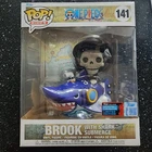 Funko Pop Rides One Piece Brook With Shark Submerge 141 NYCC 2025 Shared Sticker