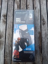 Mueller Ankle Brace with Adjustable Straps Size Small Maximum Support Level 3