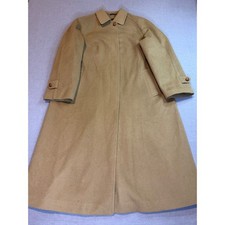 Salko Loden Tirol Coat Women 40 Camel Tan Alpaca Virgin Wool Austria Overcoat