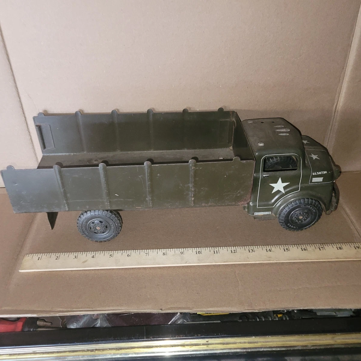 Marx Army Toys In Vintage Manufacture Diecast Cars, Trucks & Vans