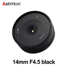 Astrhori 14mm F4.5 MF Manual Focus Wide Angle Lens for Sony Canon Nikon Fuji M43
