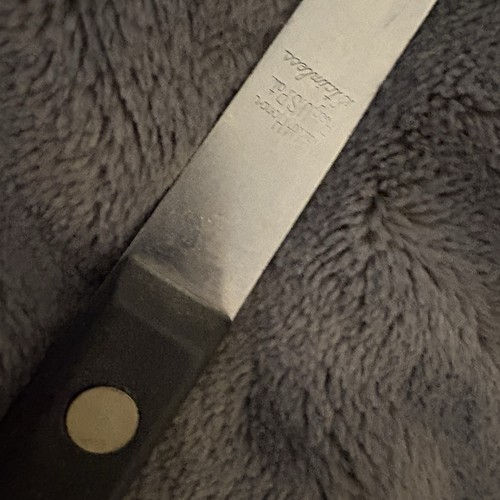 Vtg Maid of Honor Stainless Spatula Black Handle 2-Rivet Quality Utensil - Picture 5 of 14