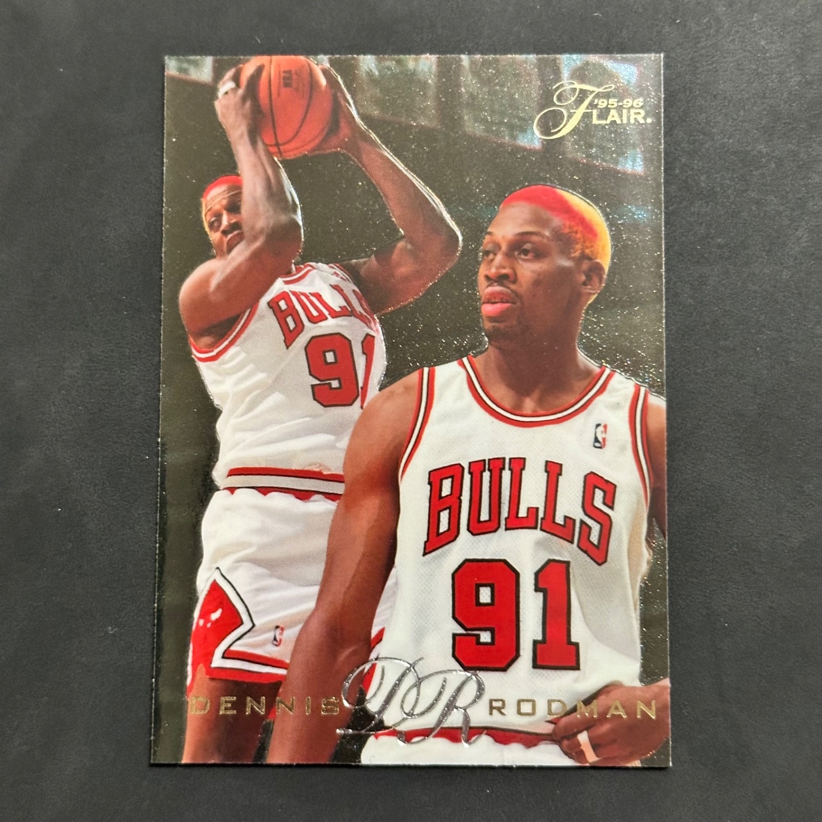 1995-96 Flair Dennis Rodman #160 Bulls