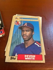 1987 Topps DEVON WHITE ROOKIE CARD #139 (RC) Angels