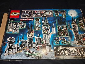 LEGO 9468 Monster Fighters Vampyre Castle Retired Set Very damaged box 