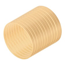 12Pcs 4.7" Wooden Bamboo Floral Hoop Rings Wedding Wreath for DIY
