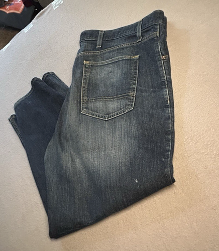 Denim flexible lavado oscuro The Foundry grande y alto 48X30 para hombre - Imagen 3 de 9