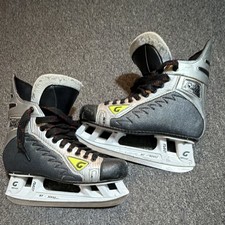 Graf Supra 735 Size 10.5 Men’s Ice Hockey Skates Gray Black White