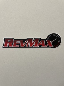 REVMAX racing sticker/decal