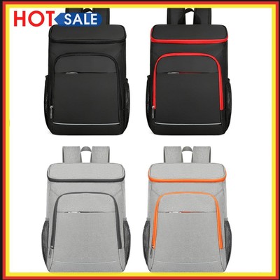 Oxford Insulated Cooler Backpack Save Space Storage Backpack for Outdoor Camping