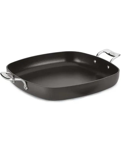 All-Clad Essentials Nonstick Cookware (13 Inch Square Pan)