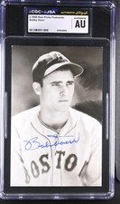 C.1950 Real Photo Postcards Bobby Doerr CGC Authentic