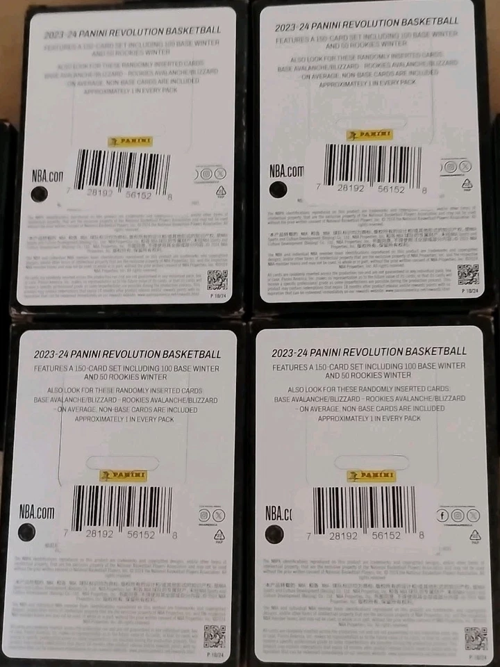 2023-24 LOT OF 3 for 30 or 4 for $37.50 PANINI REVOLUTION BASKETBALL WINTER TINS - Image 2 of 4