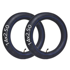 2 Pack 14x2.50 Heavy Duty Inner Tubes, 14 Inch Inner Tube