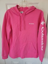 Women's Large Pink Columbia Hooded Sweatshirt