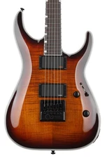 ESP LTD Deluxe MH-1000 EverTune Electric Guitar - Dark Brown Sunburst