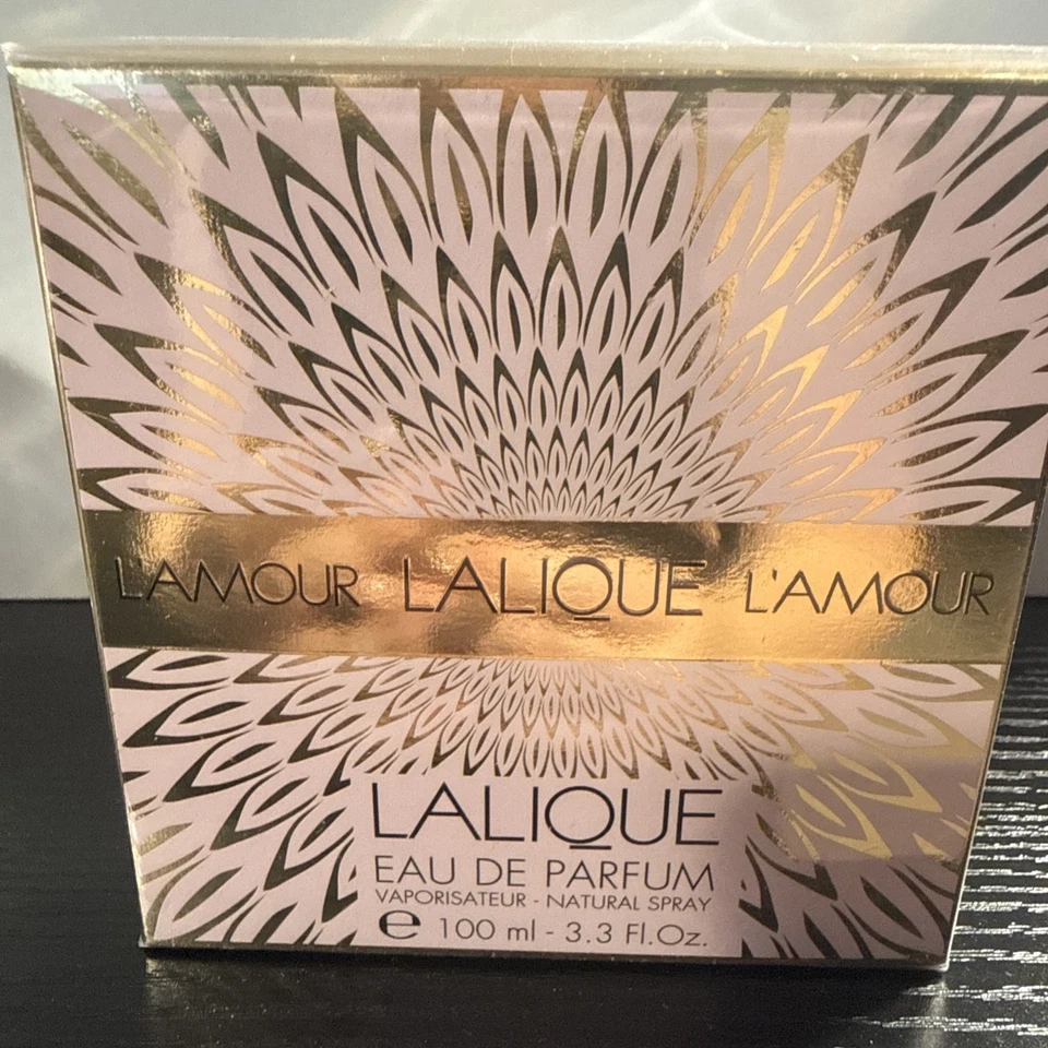LALIQUE L'AMOUR PARA MUJER-EDP-SPRAY-3,3 OZ-100 ML-AUTÉNTICO-HECHO EN FRANCIA Foto 3 de 3