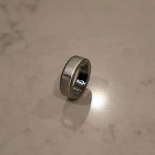 Oura Ring Gen 4 Brushed Silver Size 10 - Used - Box Charger Included